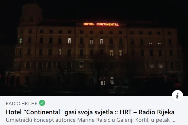 Continental closes its doors / Continental turns off its lights